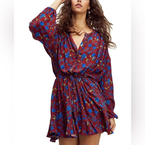 FREE PEOPLE
Flower Fields Mini Dress size med - Picture 1 of 13